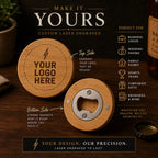 Round Bottle Openers