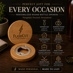 Round Bottle Openers