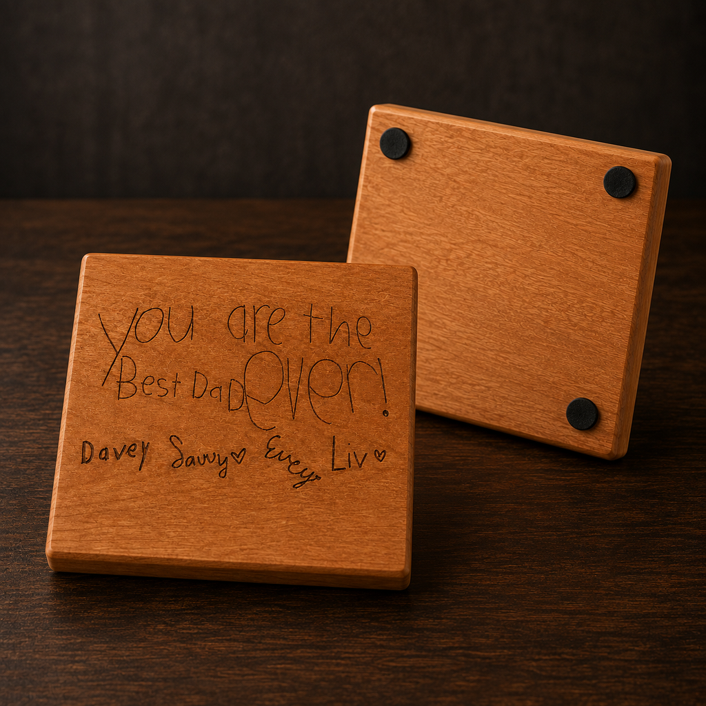 Handwritten Coaster Set