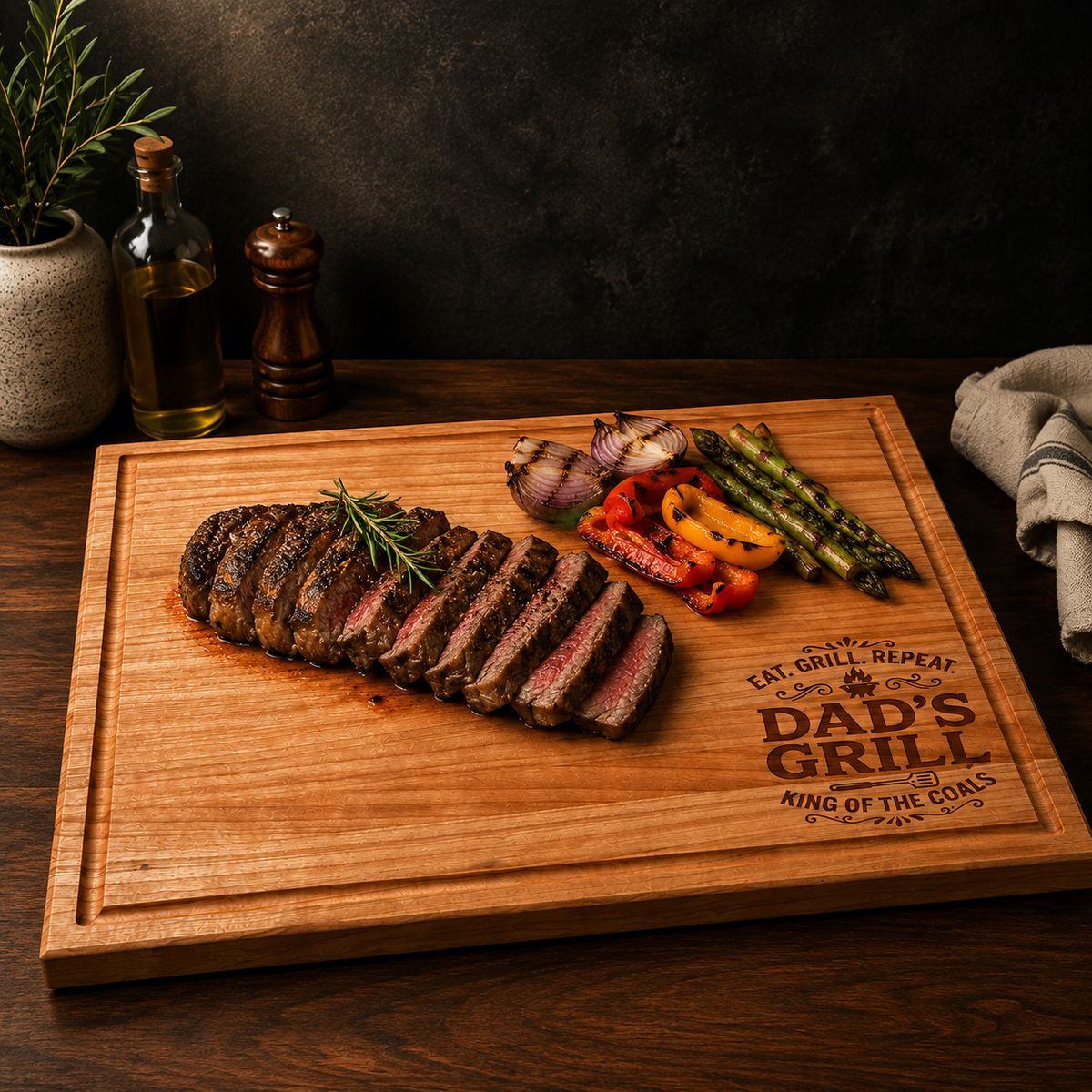 Dad's Grill Cutting Board