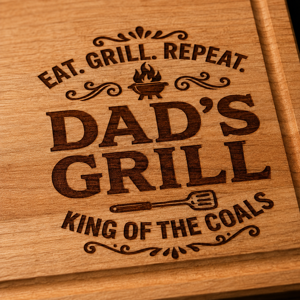 Dad's Grill Cutting Board