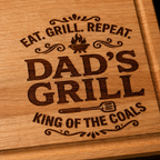 Dad's Grill Cutting Board