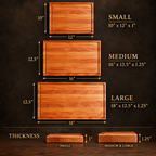 Custom Logo Cherry Cutting Board