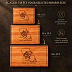 Custom Logo Cherry Cutting Board