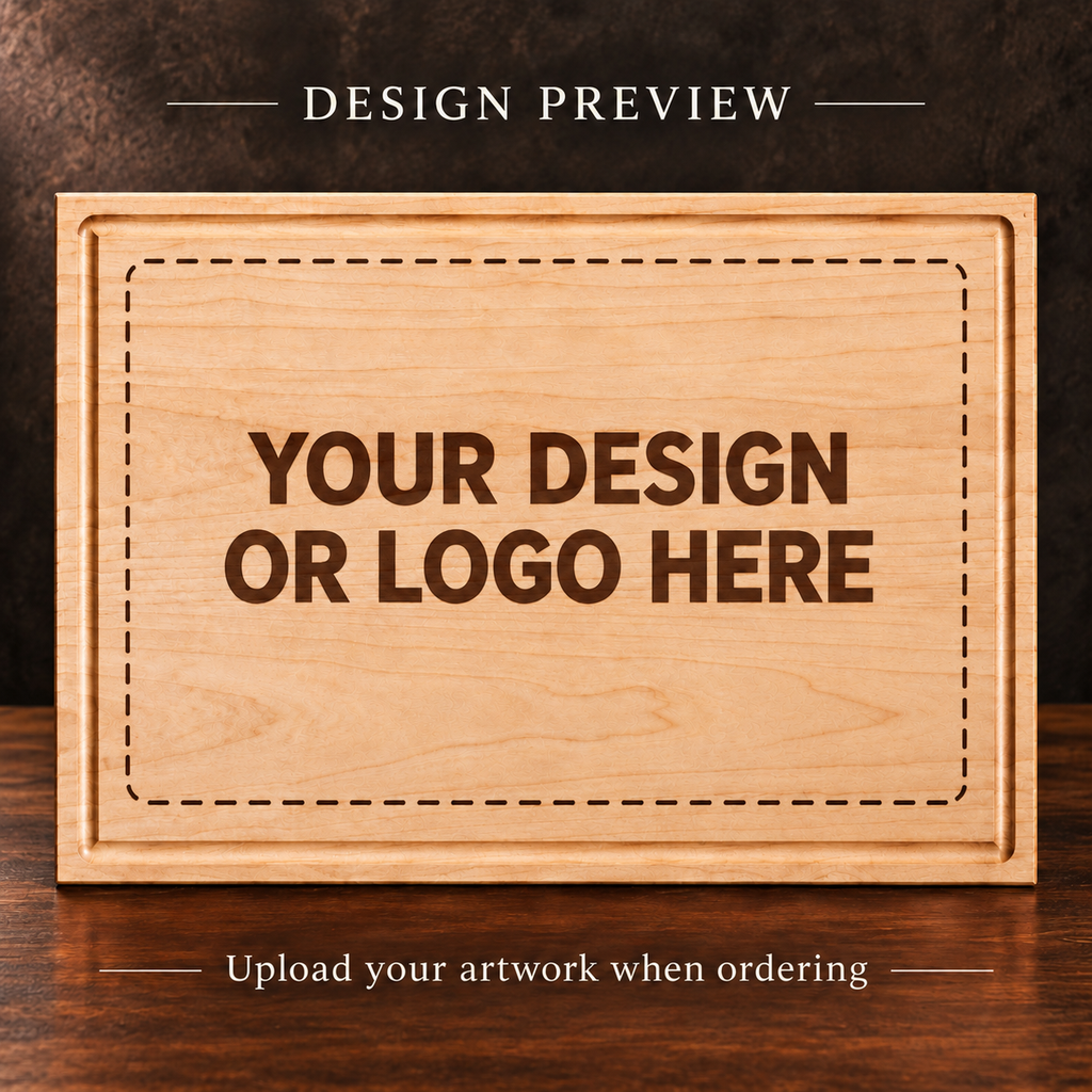 Custom Logo Maple Cutting Board