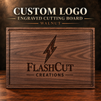 Custom Logo Walnut Cutting Board