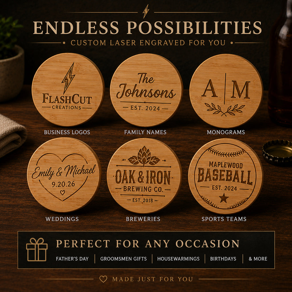 Round Bottle Openers