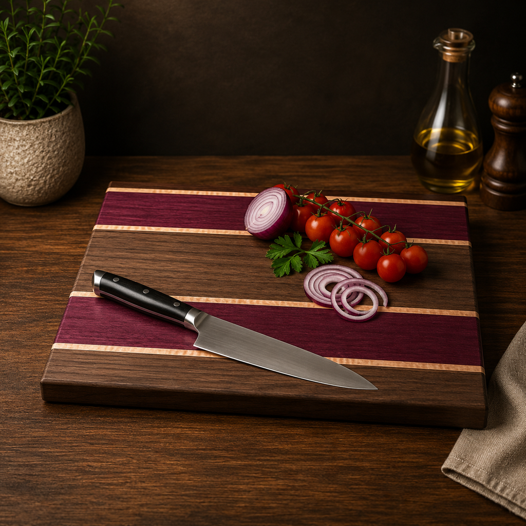The Monarch Face Grain Cutting Board