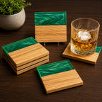 Wood & Epoxy Coasters