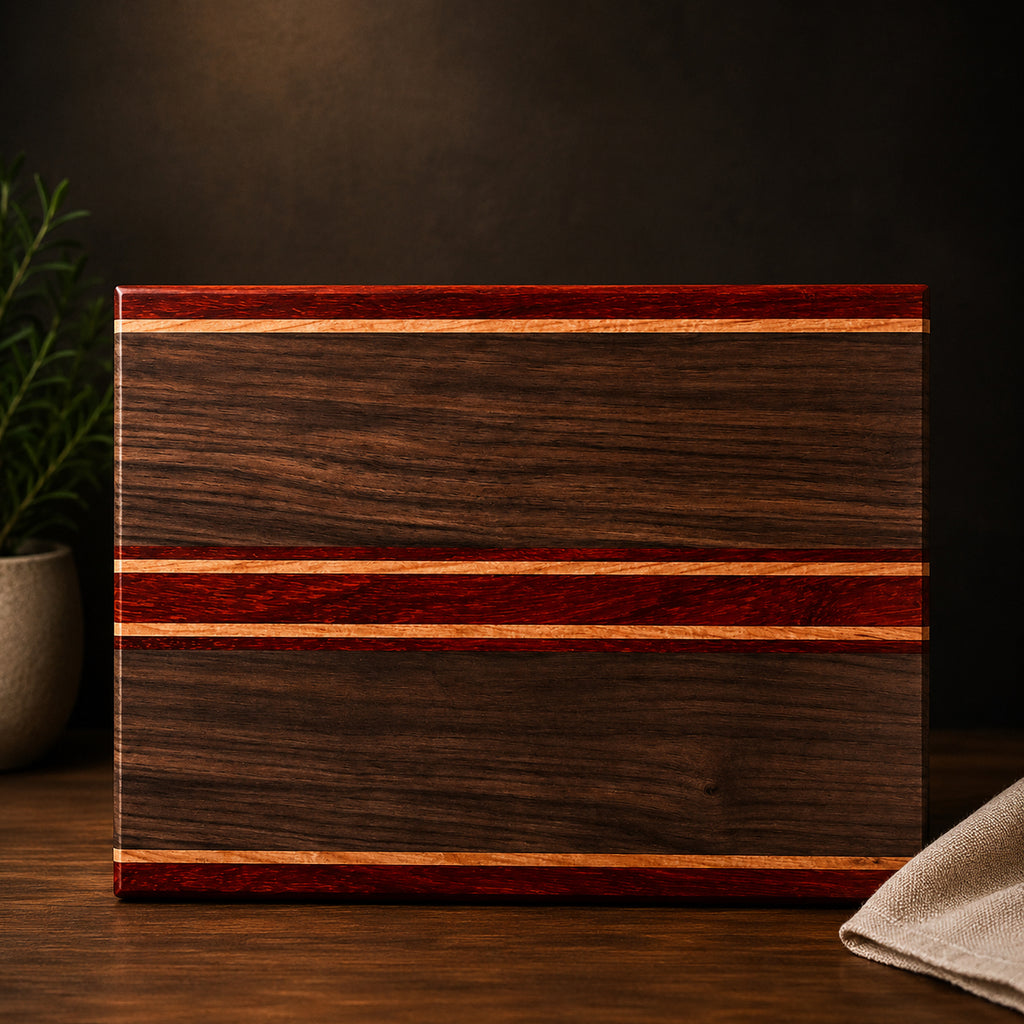 The Ember Face Grain Cutting Board