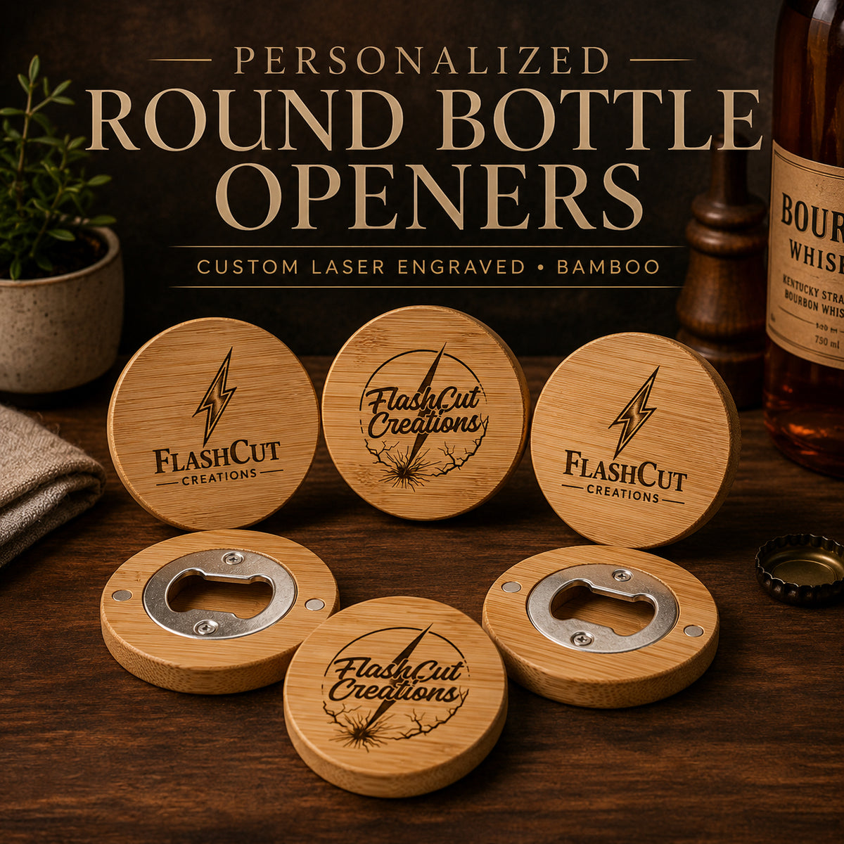 Round Bottle Openers