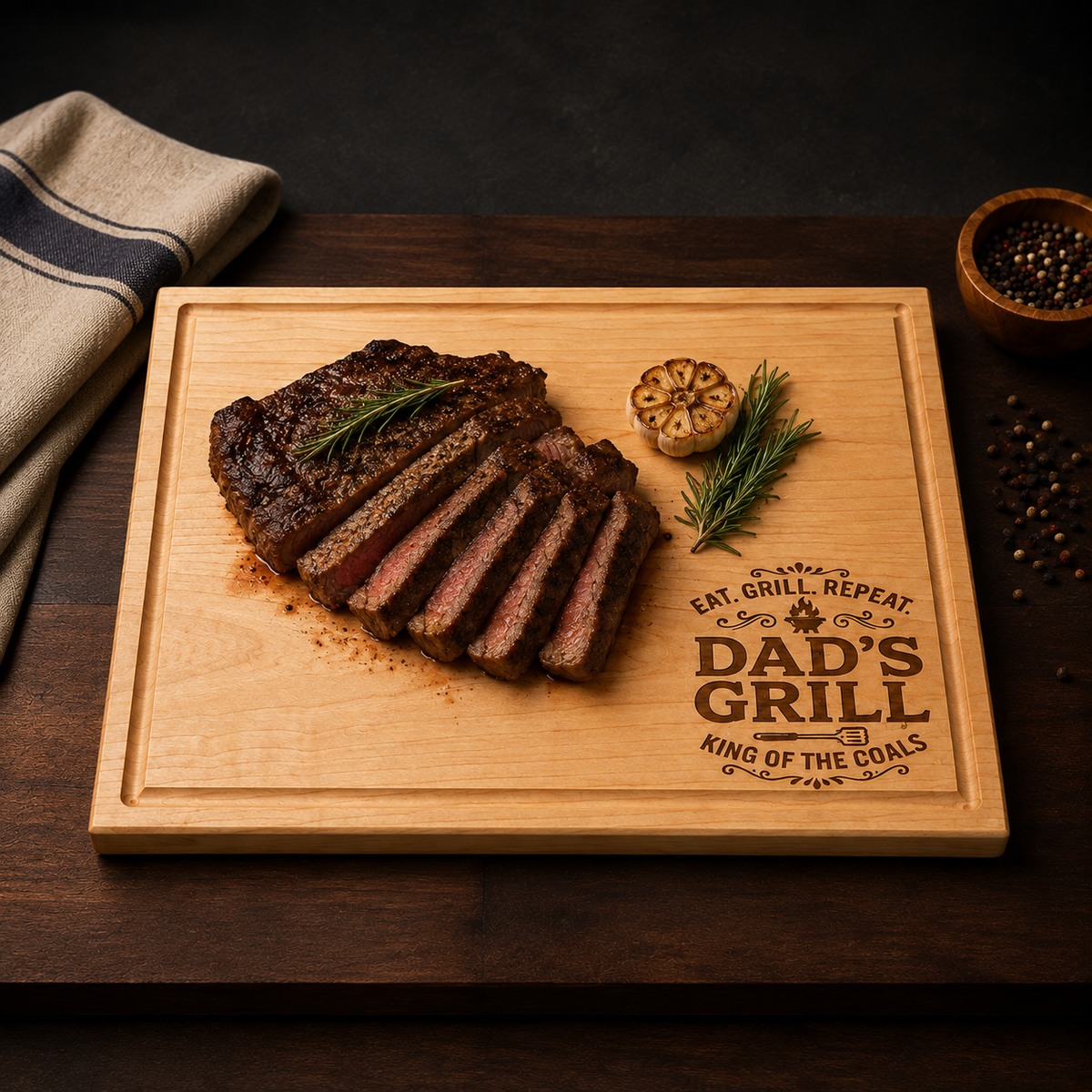 Dad's Grill Cutting Board