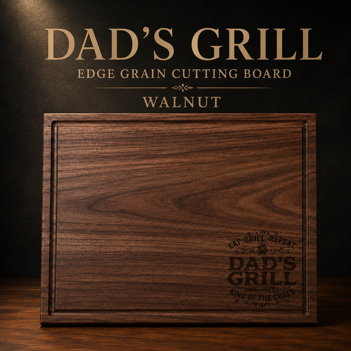 Dad's Grill Cutting Board