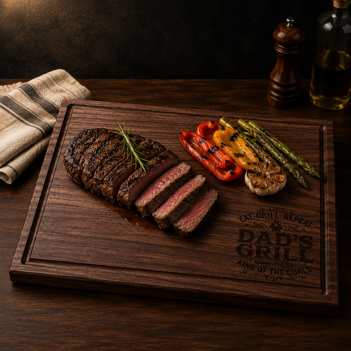 Dad's Grill Cutting Board